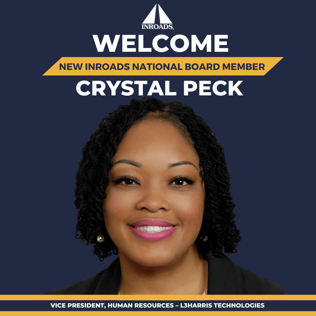 Featured image for “INROADS APPOINTS CRYSTAL PECK OF L3HARRIS TO THE NATIONAL BOARD OF DIRECTORS”